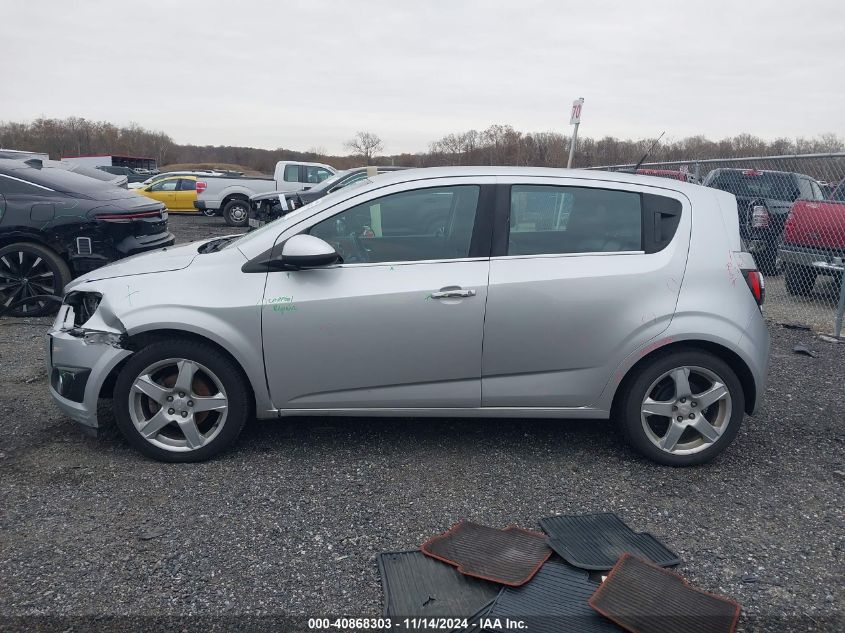 2014 Chevrolet Sonic Ltz Auto VIN: 1G1JE6SB6E4176518 Lot: 40868303