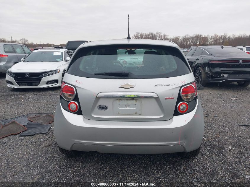 2014 Chevrolet Sonic Ltz Auto VIN: 1G1JE6SB6E4176518 Lot: 40868303