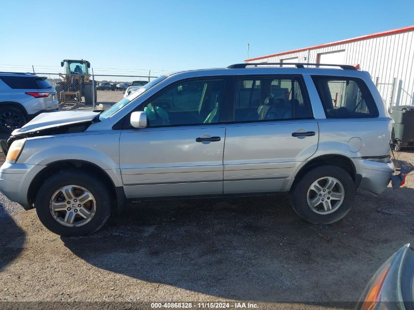 2004 Honda Pilot Ex-L VIN: 2HKYF18624H500444 Lot: 40868328