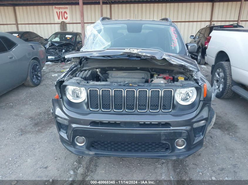 2019 Jeep Renegade Latitude Fwd VIN: ZACNJABB9KPK91356 Lot: 40868345