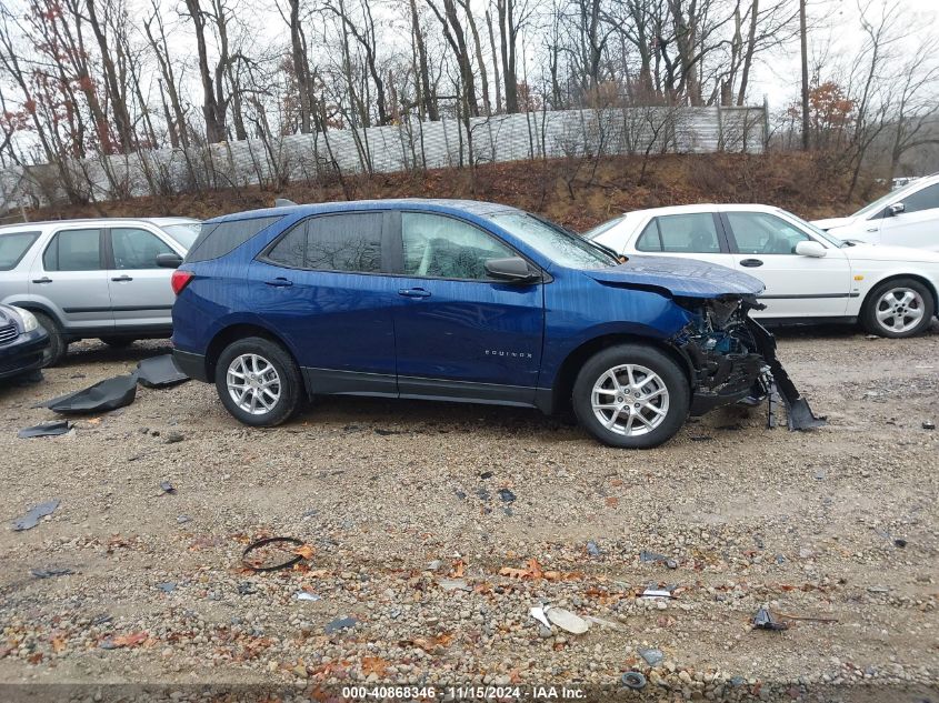 2022 Chevrolet Equinox Awd Ls VIN: 3GNAXSEV8NS221174 Lot: 40868346