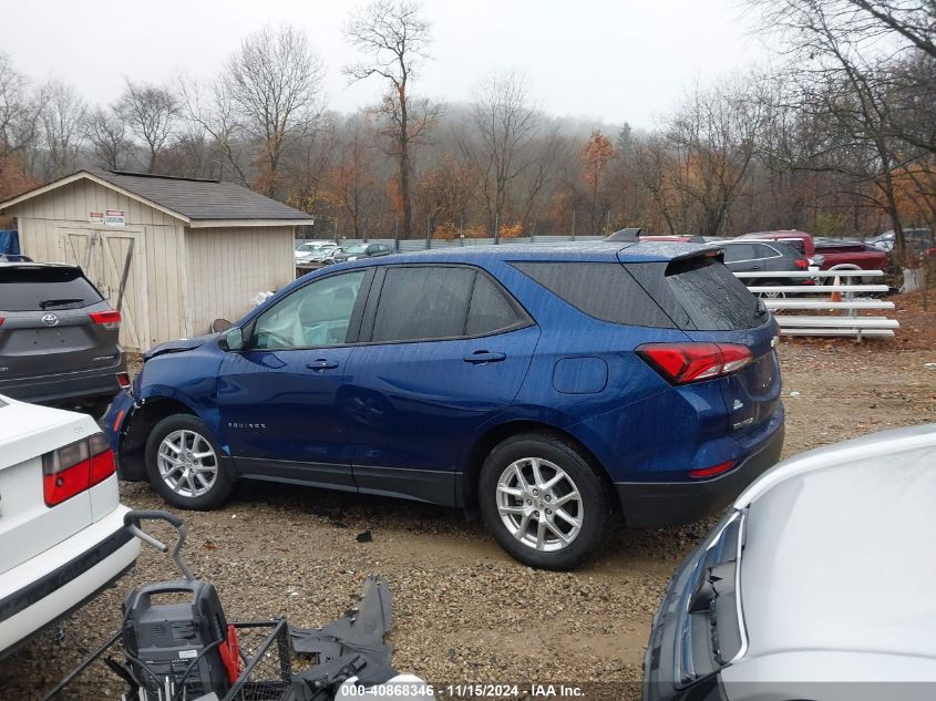 2022 Chevrolet Equinox Awd Ls VIN: 3GNAXSEV8NS221174 Lot: 40868346