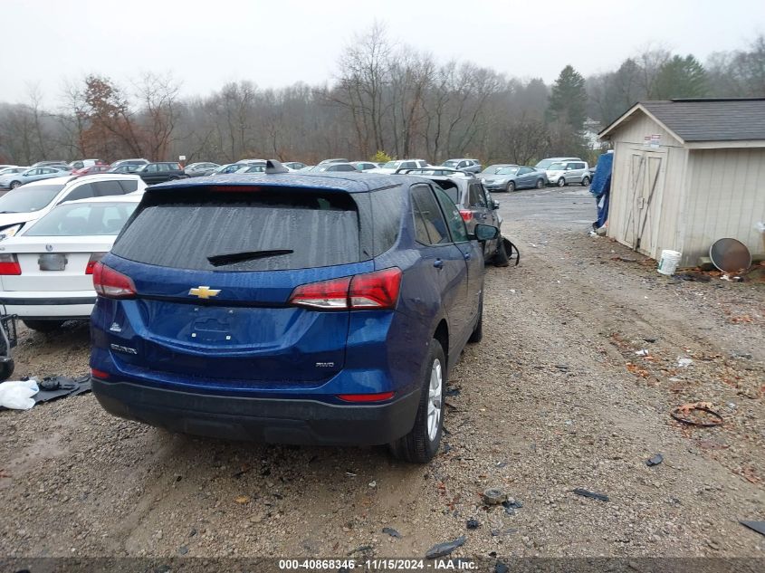 2022 Chevrolet Equinox Awd Ls VIN: 3GNAXSEV8NS221174 Lot: 40868346