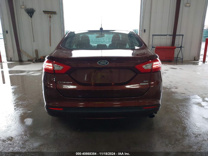 2015 Ford Fusion Se VIN: 3FA6P0HD1FR114505 Lot: 40868354