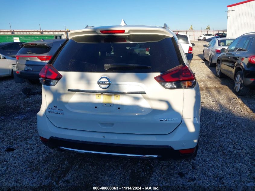 2020 Nissan Rogue Sv Intelligent Awd VIN: JN8AT2MV7LW132420 Lot: 40868363