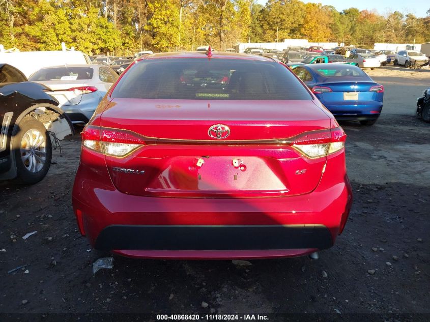 2022 Toyota Corolla Le VIN: JTDEPMAE1NJ210983 Lot: 40868420