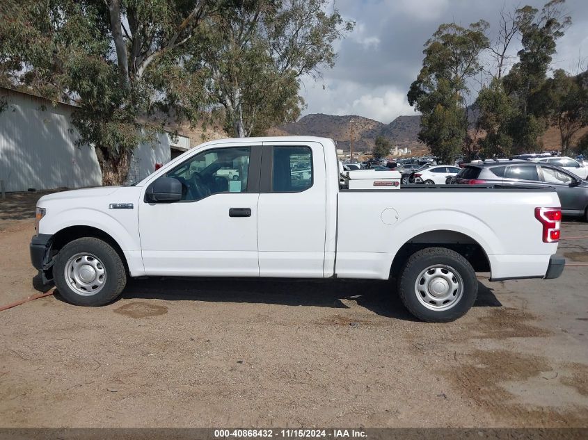 2018 Ford F-150 Xl VIN: 1FTEX1CG5JKF43141 Lot: 40868432