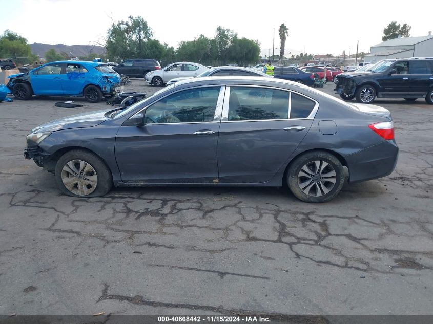 2013 Honda Accord Lx VIN: 1HGCR2F31DA273112 Lot: 40868442