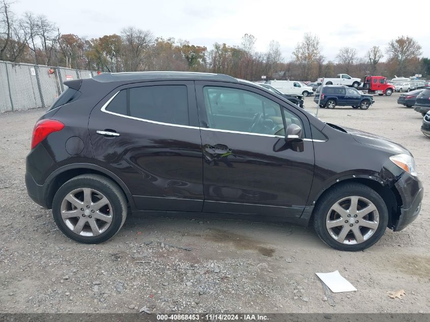 2014 Buick Encore Leather VIN: KL4CJGSB8EB538968 Lot: 40868453