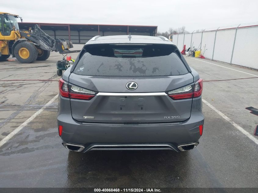 2017 Lexus Rx 350/Base/F Sport VIN: 2T2BZMCA2HC057422 Lot: 40868468