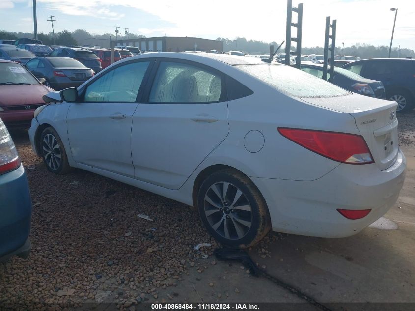 2017 Hyundai Accent Se VIN: KMHCT4AE9HU386651 Lot: 40868484