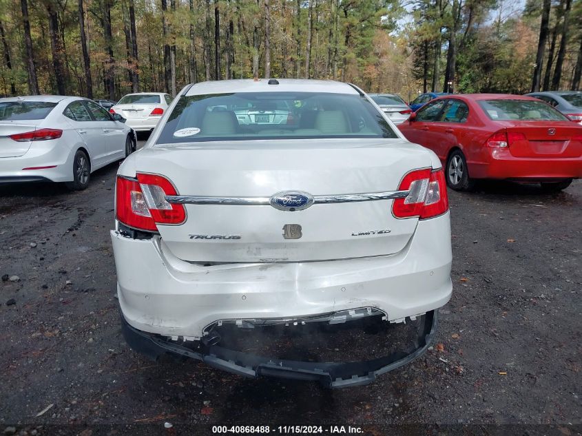 2012 Ford Taurus Limited VIN: 1FAHP2FW6CG112177 Lot: 40868488