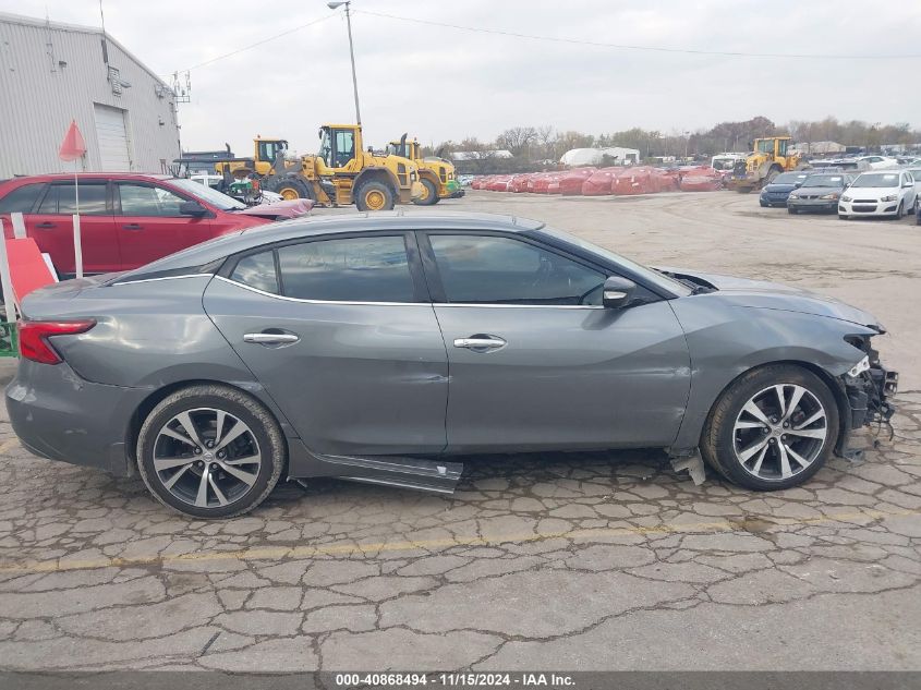 2017 Nissan Maxima 3.5 Platinum VIN: 1N4AA6AP1HC361740 Lot: 40868494