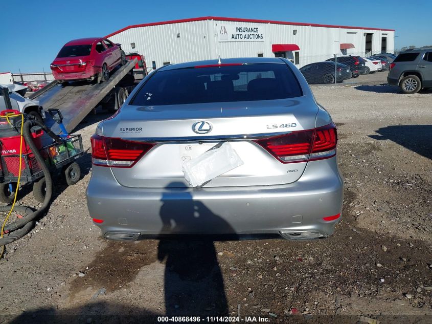 2015 Lexus Ls 460 VIN: JTHCL5EF4F5024620 Lot: 40868496