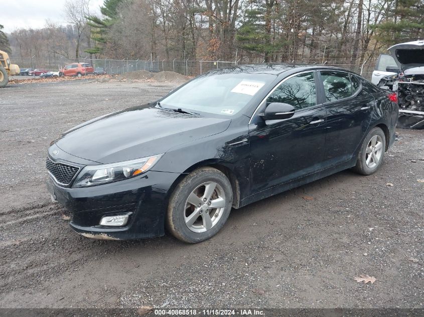 2015 Kia Optima Lx VIN: 5XXGM4A70FG469182 Lot: 40868518