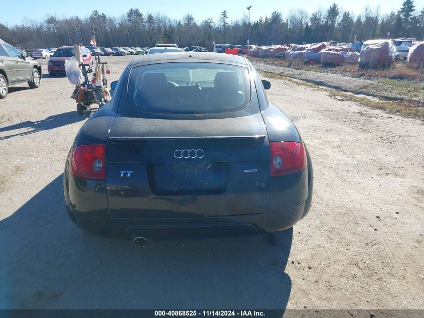 2001 Audi Tt VIN: TRUWX28N311012761 Lot: 40868525