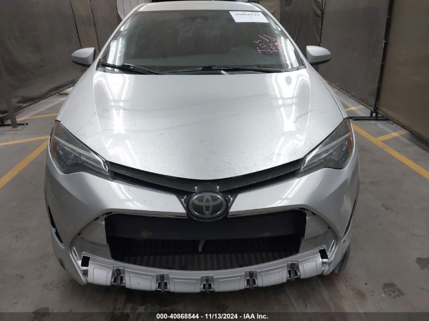 2017 Toyota Corolla Le VIN: 5YFBURHE7HP627748 Lot: 40868544