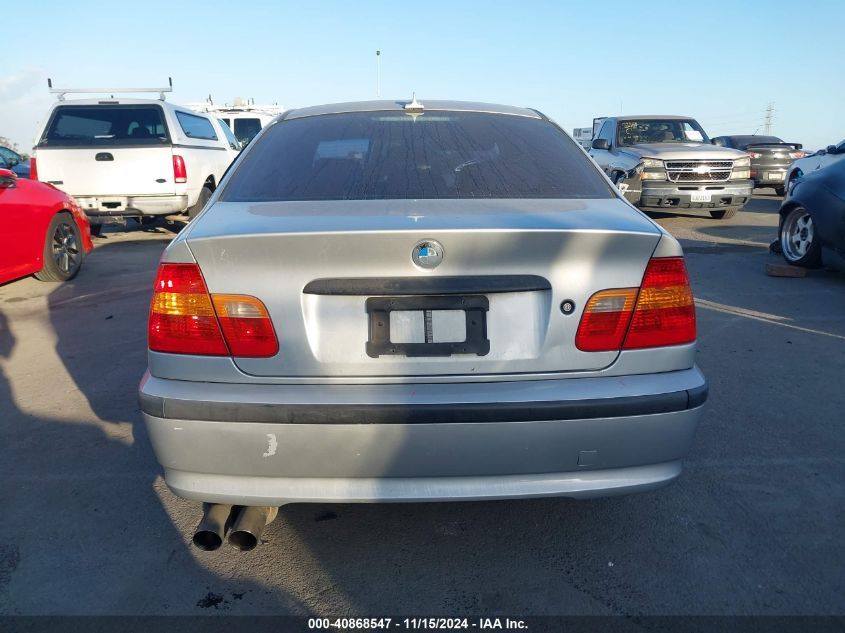 2004 BMW 325I VIN: WBAEV33444KW15214 Lot: 40868547