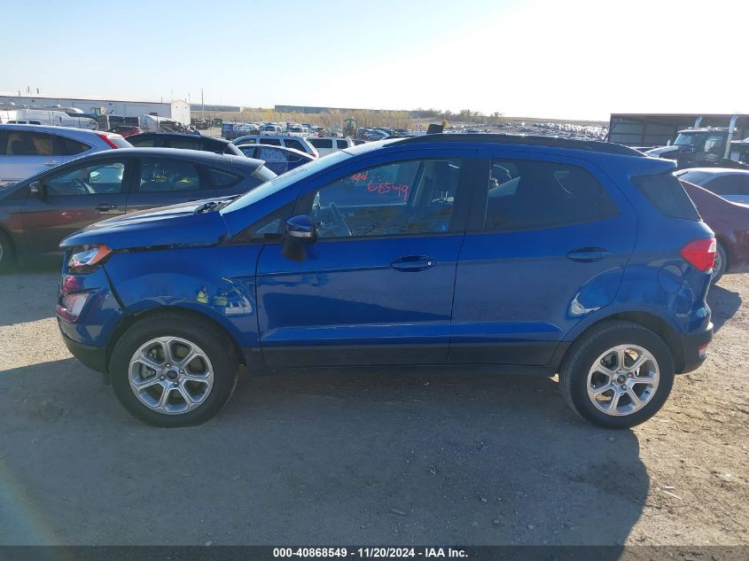 2020 Ford Ecosport Se VIN: MAJ3S2GE1LC385601 Lot: 40868549