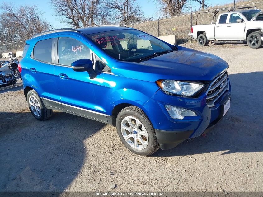 2020 Ford Ecosport Se VIN: MAJ3S2GE1LC385601 Lot: 40868549