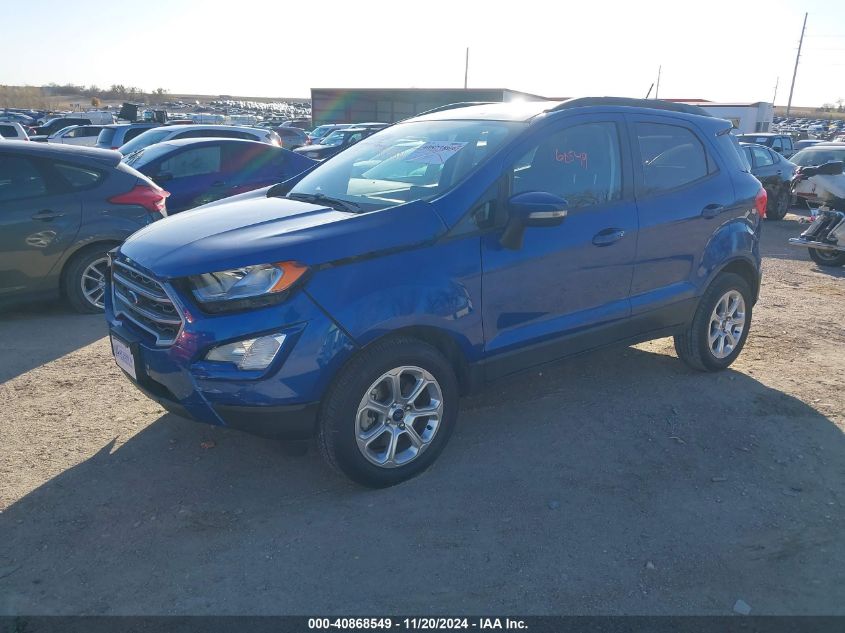 2020 Ford Ecosport Se VIN: MAJ3S2GE1LC385601 Lot: 40868549