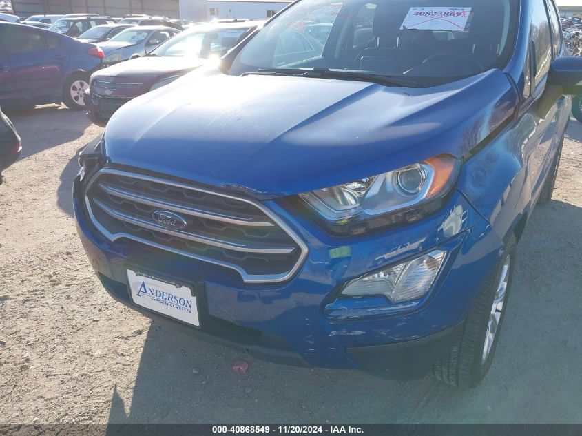 2020 Ford Ecosport Se VIN: MAJ3S2GE1LC385601 Lot: 40868549