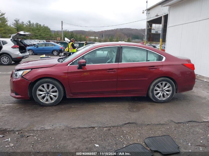 2017 Subaru Legacy 2.5I Premium VIN: 4S3BNAF64H3046260 Lot: 40868557