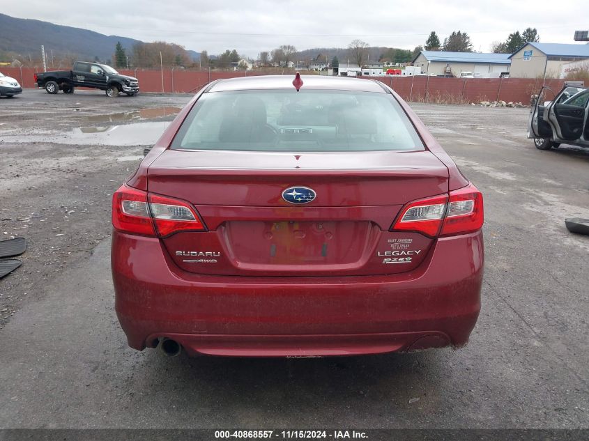 2017 Subaru Legacy 2.5I Premium VIN: 4S3BNAF64H3046260 Lot: 40868557