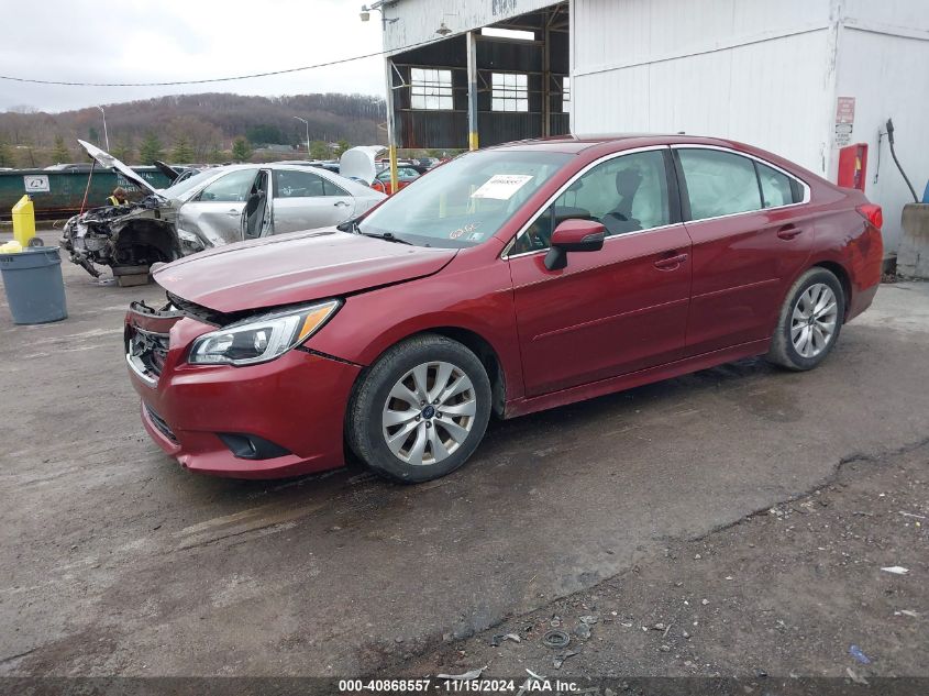 2017 Subaru Legacy 2.5I Premium VIN: 4S3BNAF64H3046260 Lot: 40868557