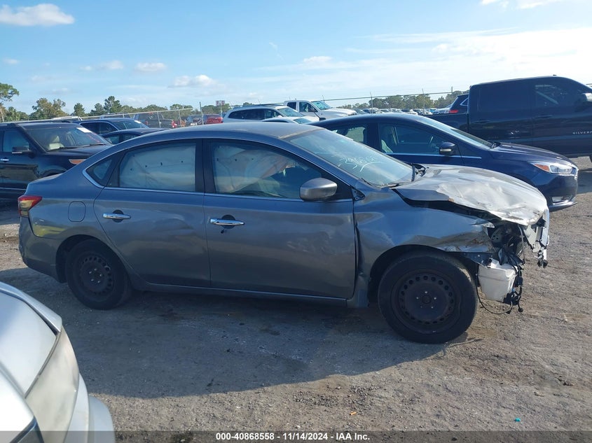 2017 Nissan Sentra Sv VIN: 3N1AB7AP2HY392101 Lot: 40868558