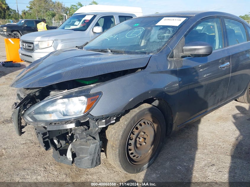 2017 Nissan Sentra Sv VIN: 3N1AB7AP2HY392101 Lot: 40868558