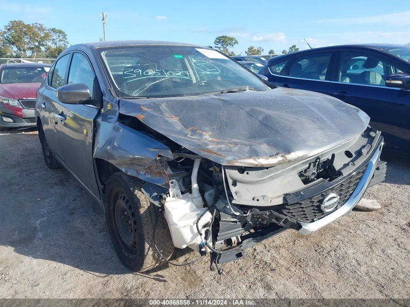 2017 Nissan Sentra Sv VIN: 3N1AB7AP2HY392101 Lot: 40868558