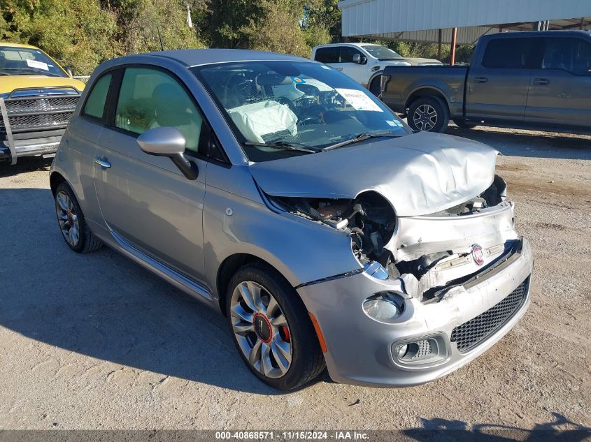 2015 Fiat 500 Sport VIN: 3C3CFFBR9FT676764 Lot: 40868571