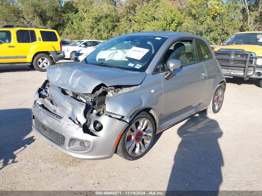 2015 Fiat 500 Sport VIN: 3C3CFFBR9FT676764 Lot: 40868571