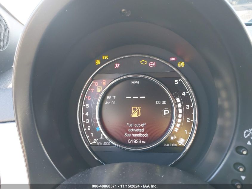 2015 FIAT 500 VIN: 3C3CFFBR9FT676764