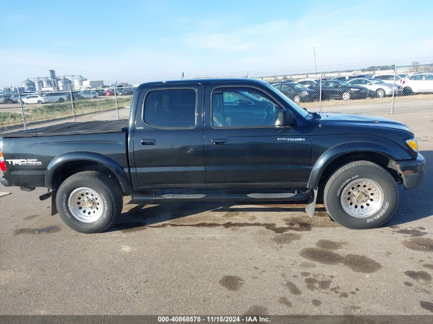 2003 Toyota Tacoma Base V6 VIN: 5TEHN72N53Z206537 Lot: 40868575