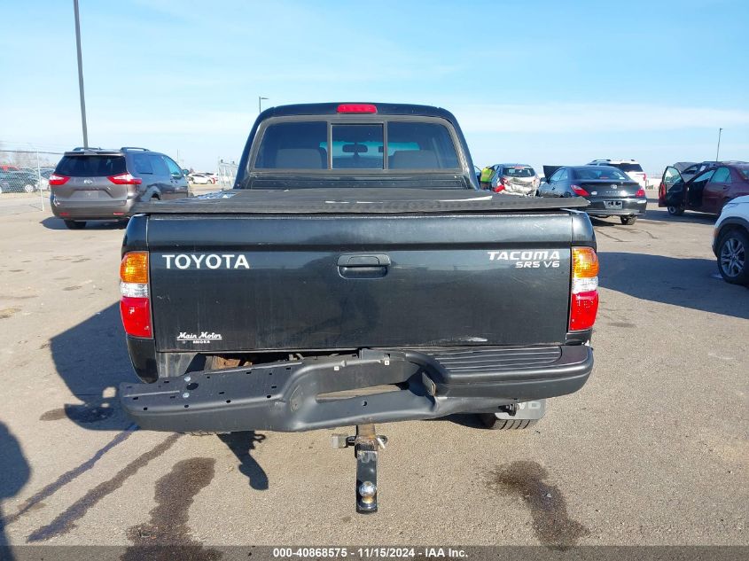 2003 Toyota Tacoma Base V6 VIN: 5TEHN72N53Z206537 Lot: 40868575