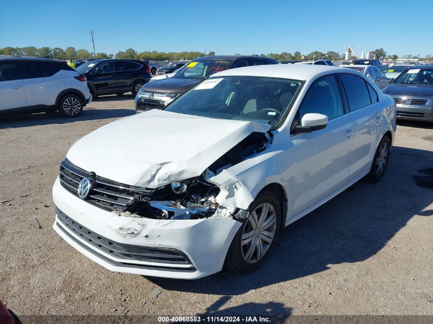 2017 Volkswagen Jetta 1.4T S VIN: 3VW2B7AJ6HM291077 Lot: 40868583