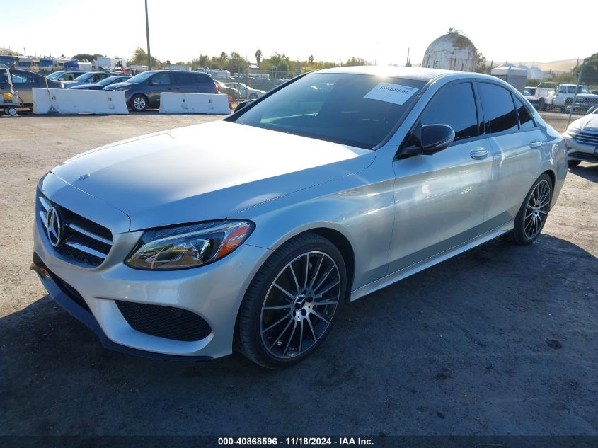 VIN 55SWF4JB7GU176036 2016 Mercedes-Benz C 300, Lux... no.2