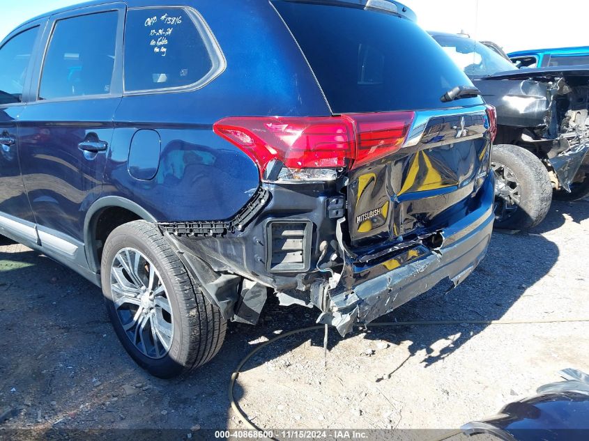 2018 Mitsubishi Outlander Es VIN: JA4AD2A31JJ003847 Lot: 40868600