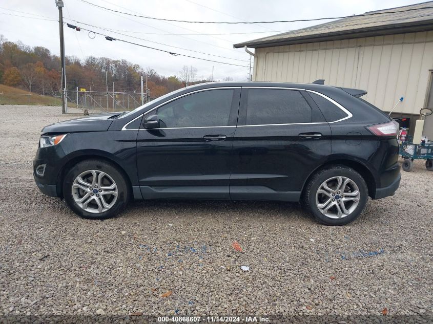 2018 Ford Edge Titanium VIN: 2FMPK4K8XJBB80182 Lot: 40868607