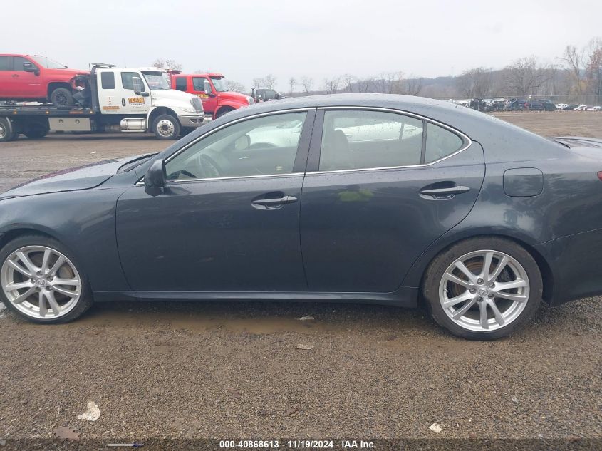 2006 Lexus Is 350 VIN: JTHBE262865008761 Lot: 40868613