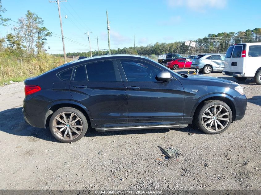 2017 BMW X4 M40I VIN: 5UXXW7C55H0U25642 Lot: 40868621