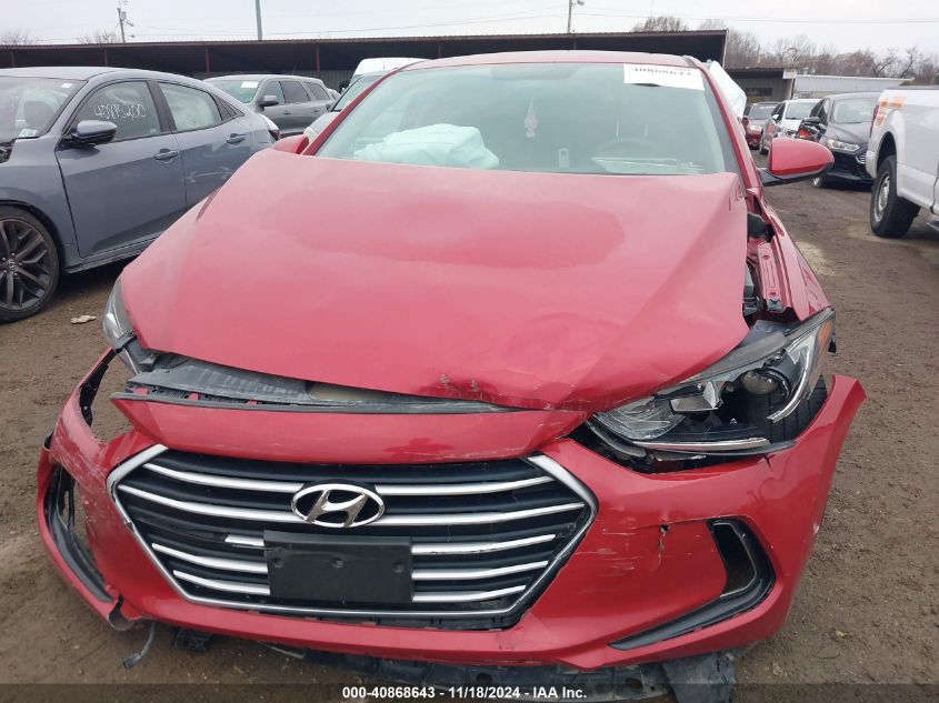 2017 Hyundai Elantra Value Edition VIN: 5NPD84LF8HH199508 Lot: 40868643