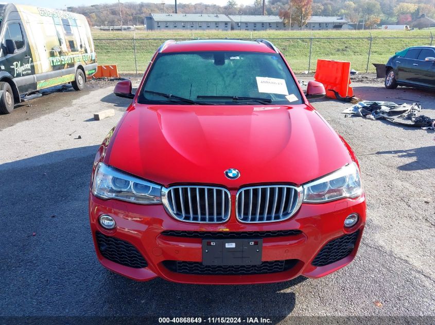 2017 BMW X3 XDRIVE35I - 5UXWX7C34H0U44044