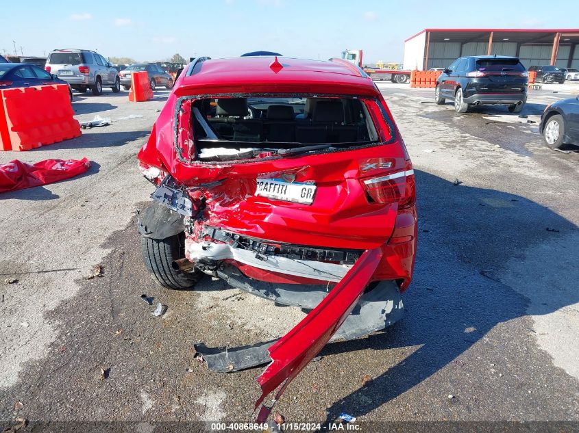 2017 BMW X3 xDrive35I VIN: 5UXWX7C34H0U44044 Lot: 40868649