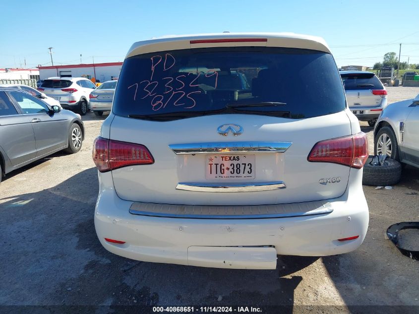 2014 Infiniti Qx80 VIN: JN8AZ2NF2E9551931 Lot: 40868651