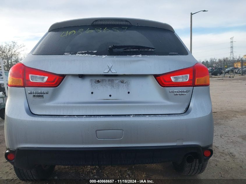 2017 Mitsubishi Outlander Sport Es/Se VIN: JA4AR3AU2HZ034388 Lot: 40868657