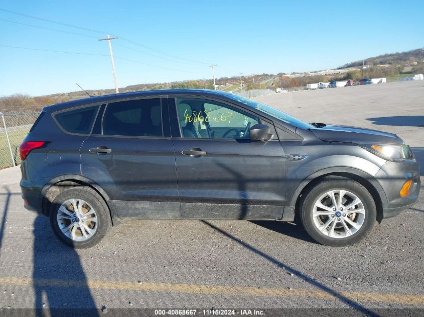 2019 FORD ESCAPE S - 1FMCU0F79KUA79536