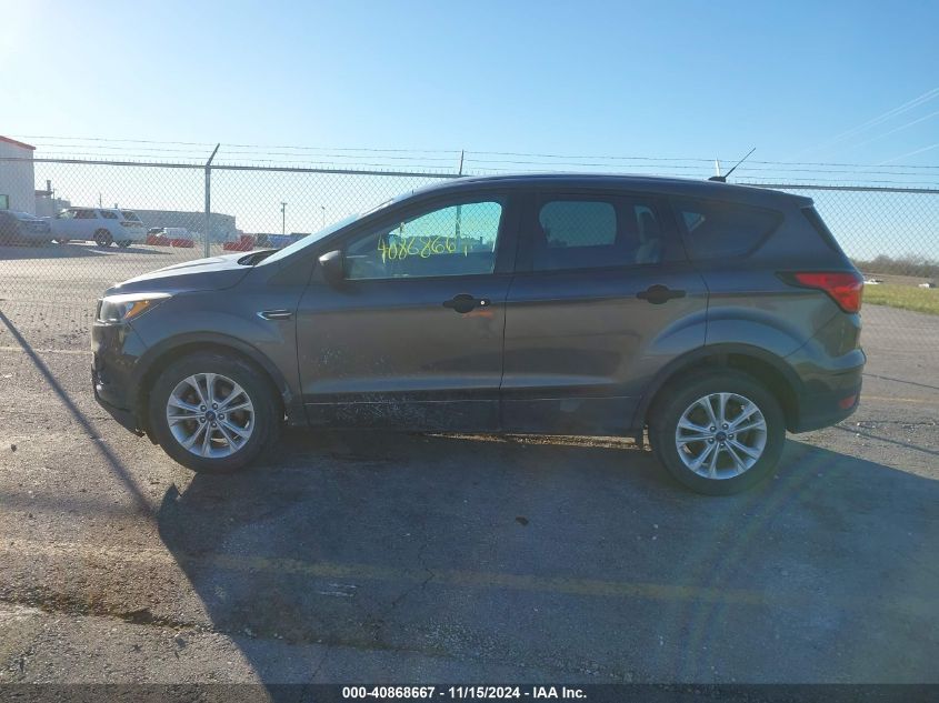 2019 FORD ESCAPE S - 1FMCU0F79KUA79536